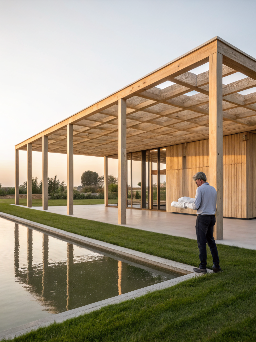 Steel & Glass Pavilion